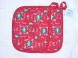 Peace on Red Potholder Set *CLEARANCE*