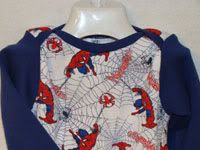 Spiderman Lap Envelope Neck Tee Shirt 2Toddler