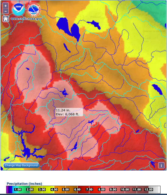 Oroville watershed 6-day precip forecast photo IMG_1045.png
