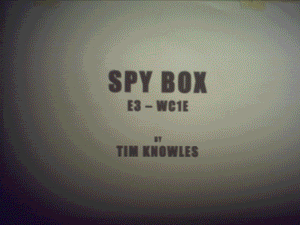 Tim Knowles,spy box,art
