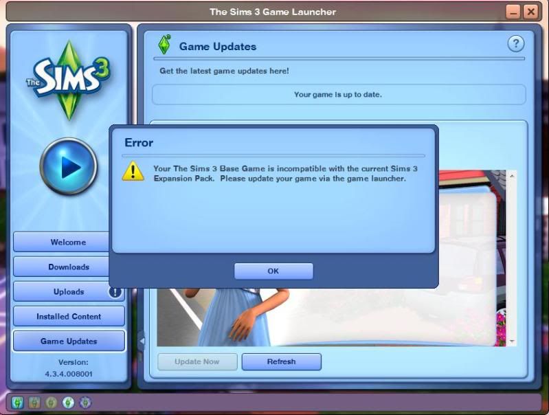 Sims 3 wont work on mac base game of thrones