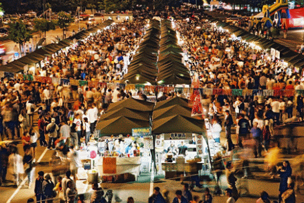 The Market Stalls