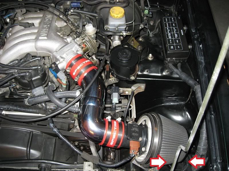 1998 Nissan pathfinder cold air intake #9