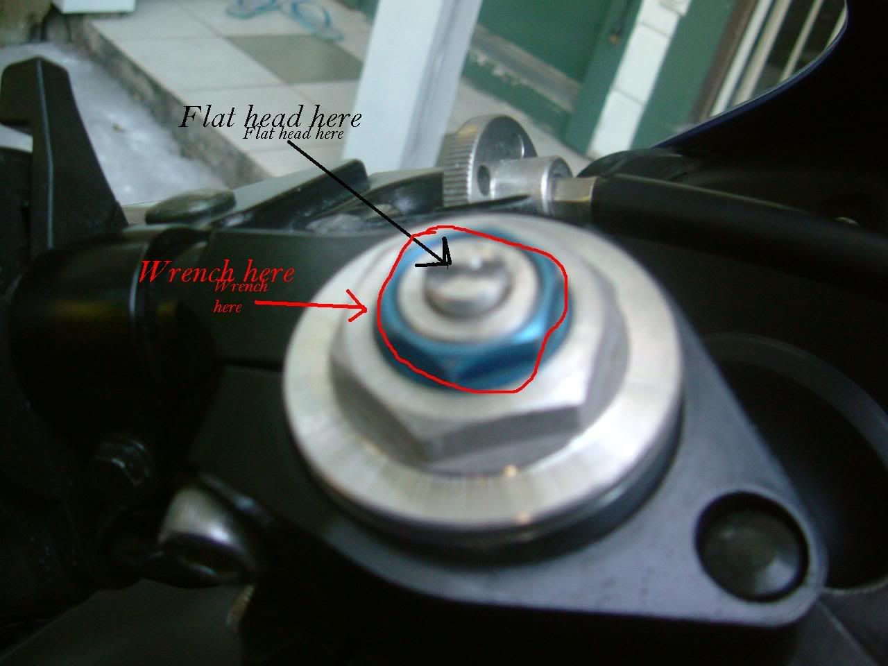 How to adjust front forks