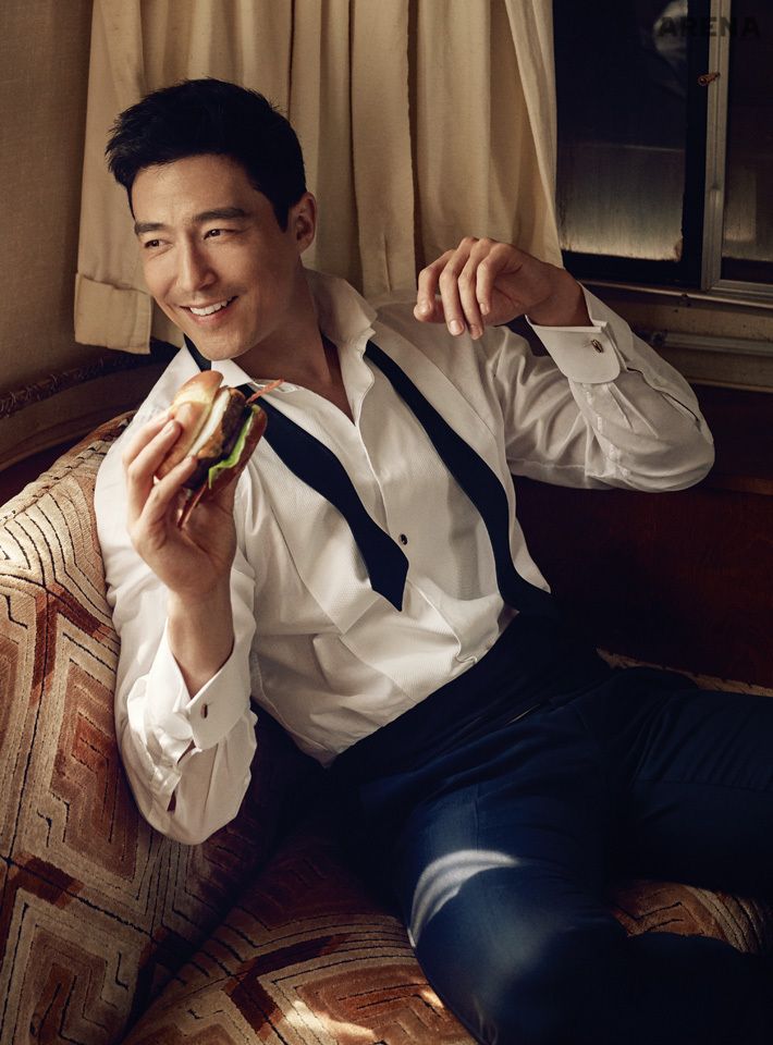 Daniel Henney Pictorial For April Arena 