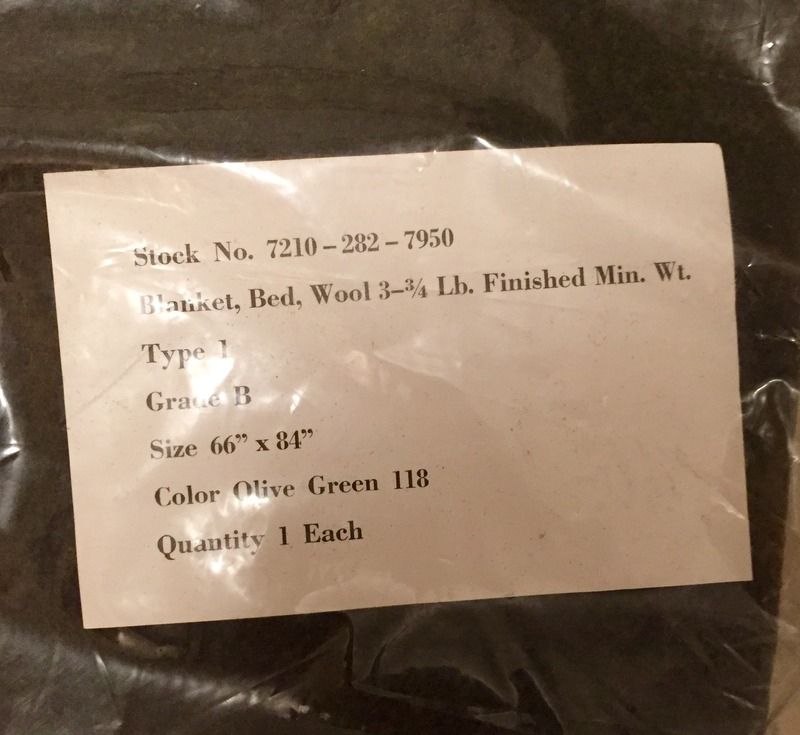 USGI wool blankets