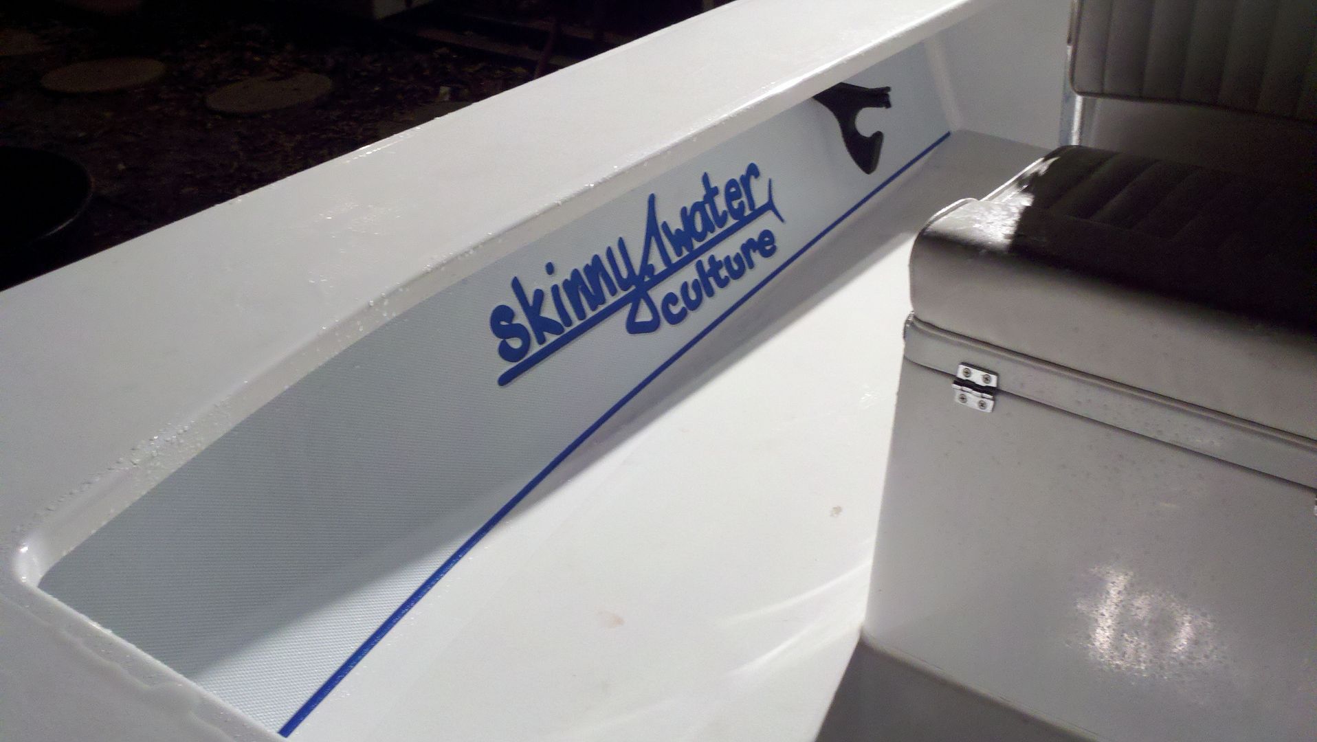 under gunnel seadeck pads Dedicated To The Smallest Of Skiffs