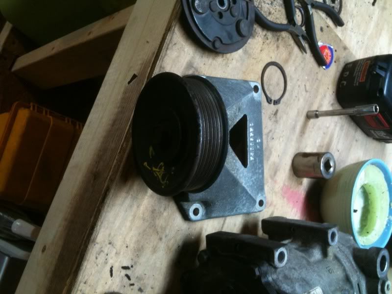 A/C compressor clutch assembly bearing replacement NAXJA Forums