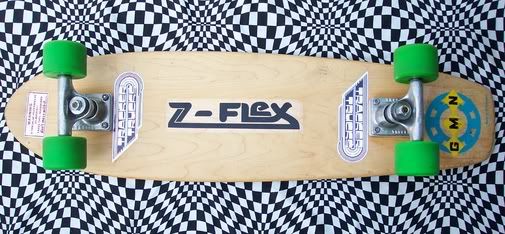 Z Flex Woody(early)Tracker Mids,Kryptonics 65MM