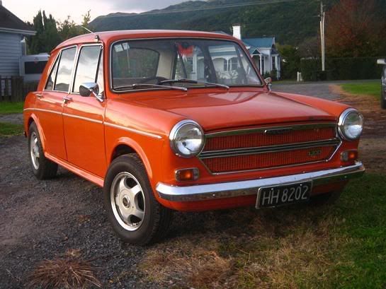 My 1975 Austin 1300 Its nicknamed The Morange because its just that