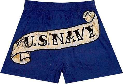 U.S. Navy - Tattoo Girl boxer shorts