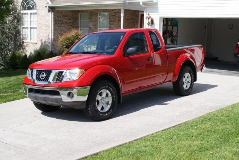 Biggest tires that will fit a nissan frontier #1