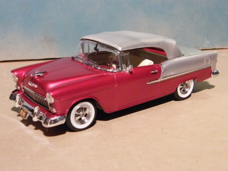 55 Chevy convertible - Under Glass - Model Cars Magazine Forum