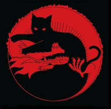 GatoNegroDragonRojo.jpg Gato Negro, Dragón Rojo picture by OnDiNa83