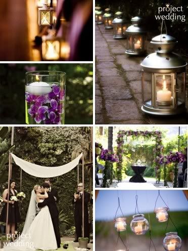 I also want it to have a rustic backyard under the stars type wedding feel