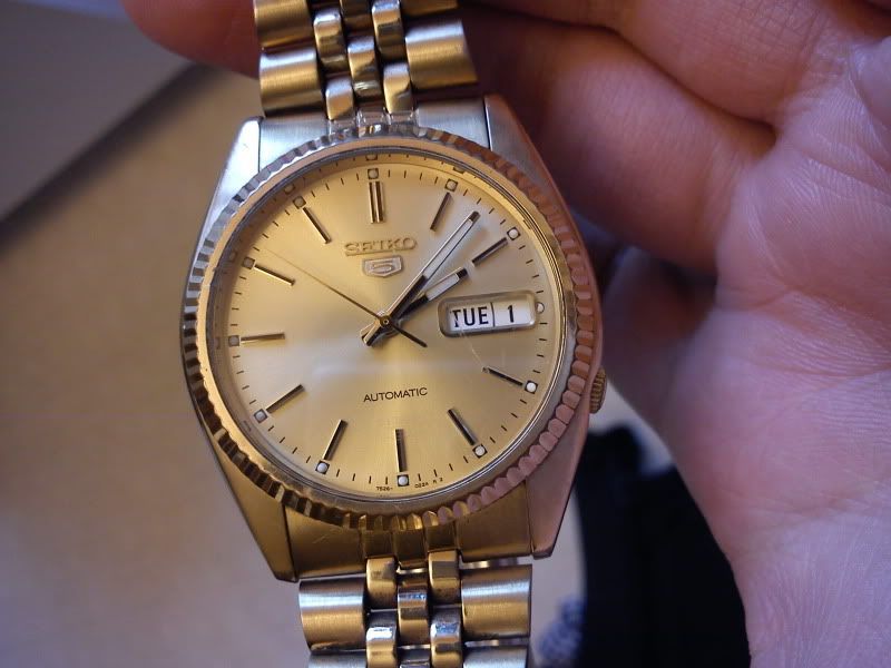 seiko 5 rolex datejust