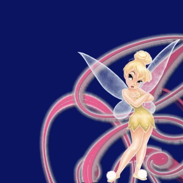 Tinkerbell Background Blank