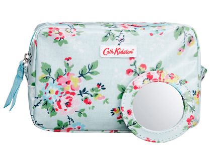 cath kidston floral make up case pouch rose 