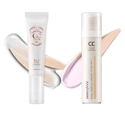 tinted cc cream etude house innisfree real skin