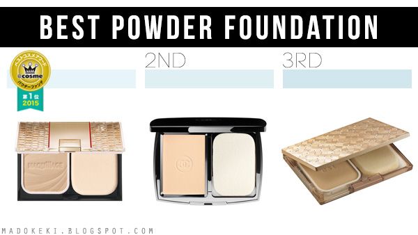 2015 @COSME BEST COSMETICS AWARDS powder foundation