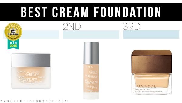 2015 @COSME BEST COSMETICS AWARDS cream foundation