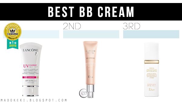 2015 @COSME BEST COSMETICS AWARDS bb cream