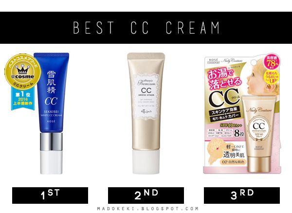 cosme best 2016 cc cream