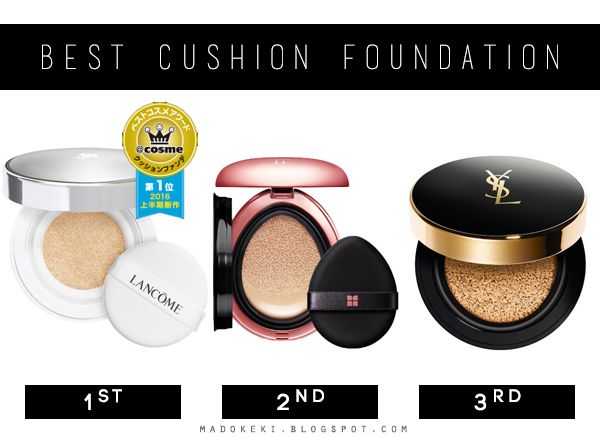 cosme best 2016 cushion compact