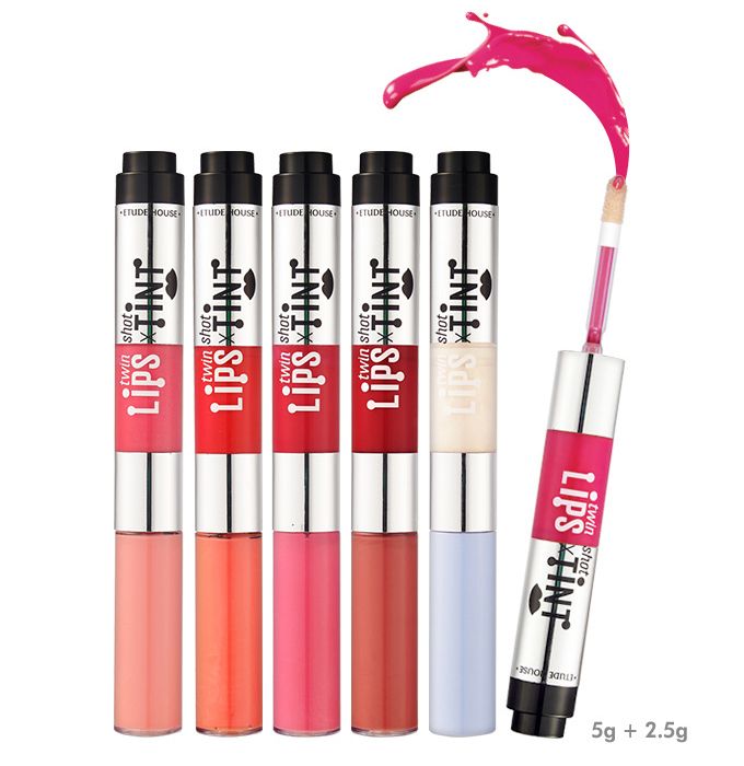 ETUDE HOUSE NEW Twin Shot Lips Tint