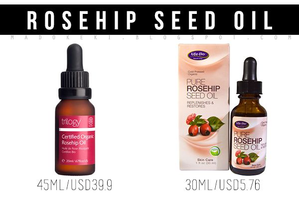 fall skin care rosehip seed oil trilogy dupe