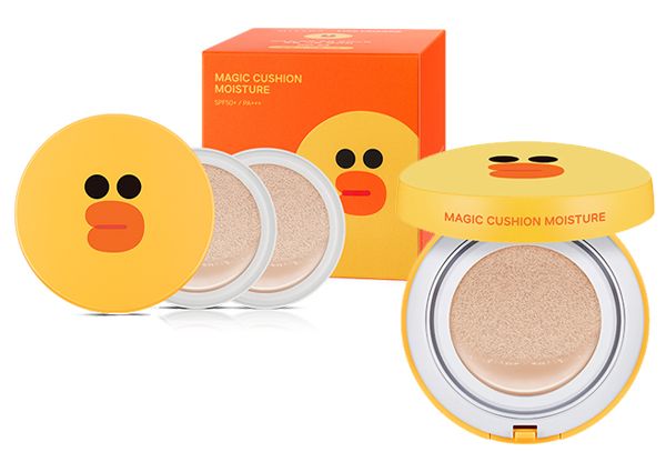 missha line friends magic cushion moisture