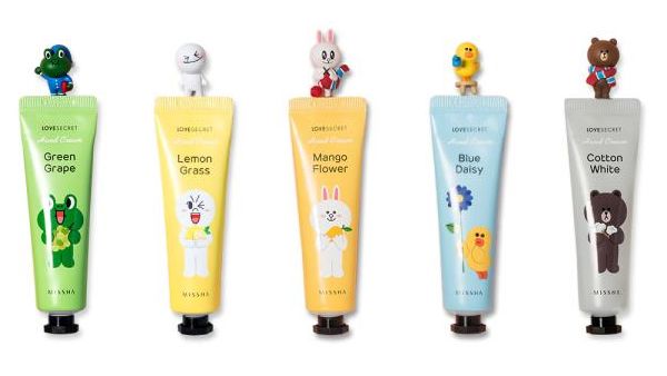 MISSHA LINE love secret hand cream