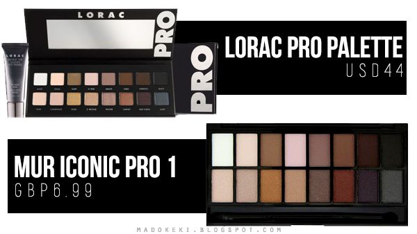 lorac pro palette dupe makeup revolution iconic pro 1