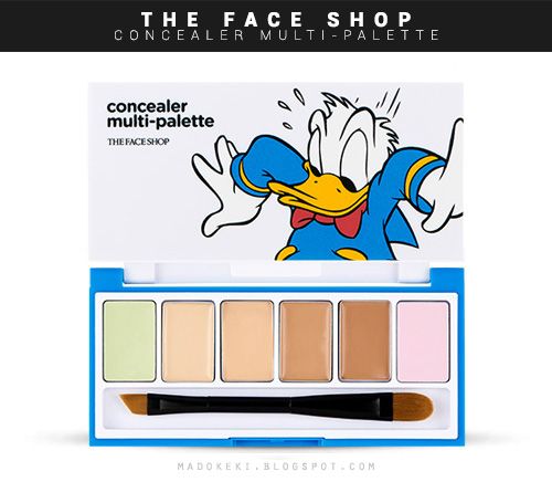 THE FACE SHOP DISNEY CONCEALER MULTI PALETTE