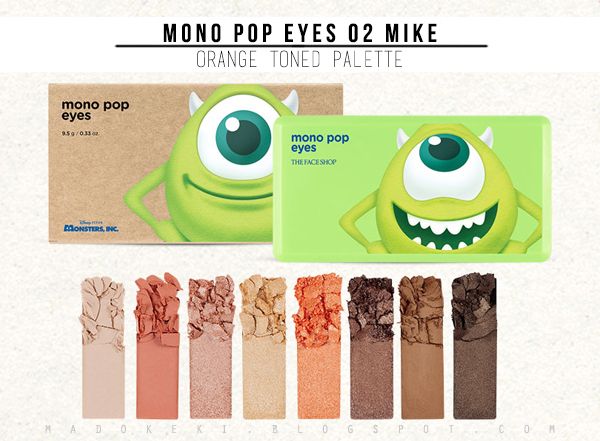 disney the face shop mono pop eyes mike