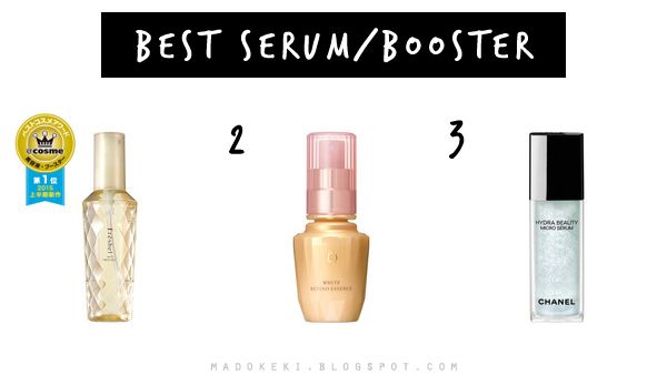 @cosme 2015 best new makeup serum ranking