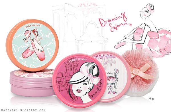 etude house DREAMING SWAN EYE & CHEEK