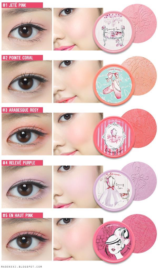 etude house DREAMING SWAN EYE & CHEEK