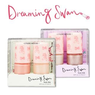 etude house DREAMING SWAN NAIL KIT