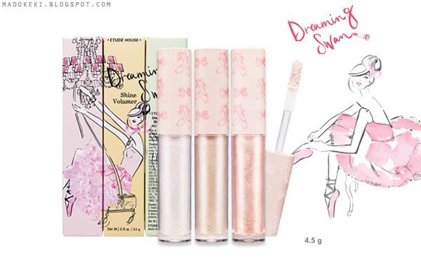 etude house DREAMING SWAN SHINE VOLUMER