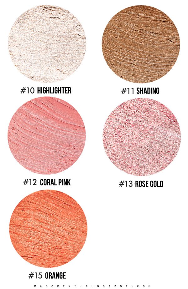 ETUDE HOUSE New Play 101 Stick multi color swatches