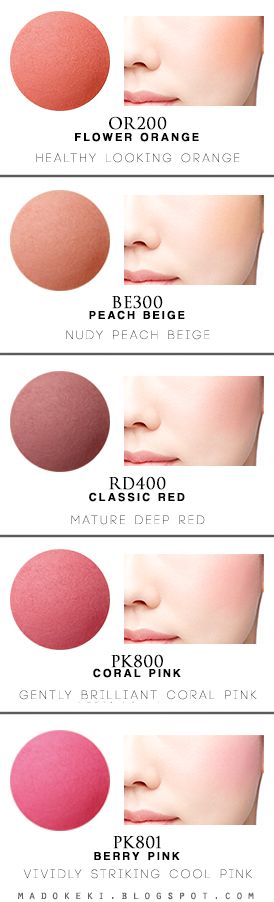 visee foggy on cheeks swatches
