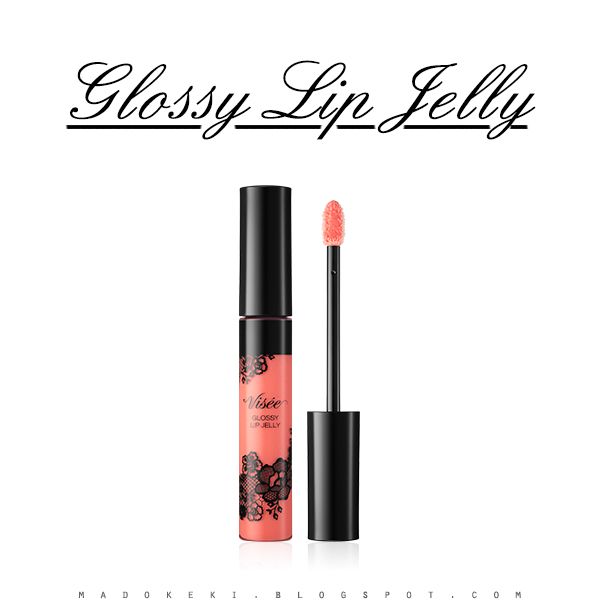 visee glossy lip jelly