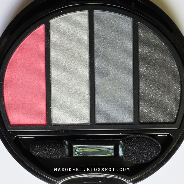 Dollywink Eye Shadow 02 Grey Pink Swatch