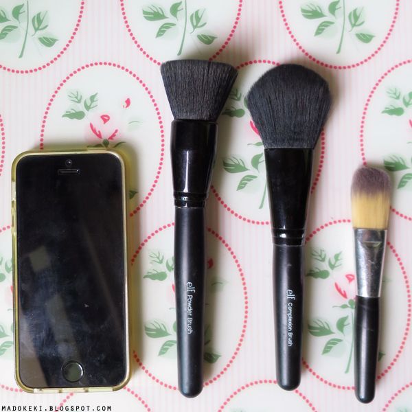 elf complexion powder brush review