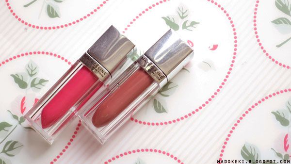 maybelline lip polish glam 2 | glam 14 lip elixir