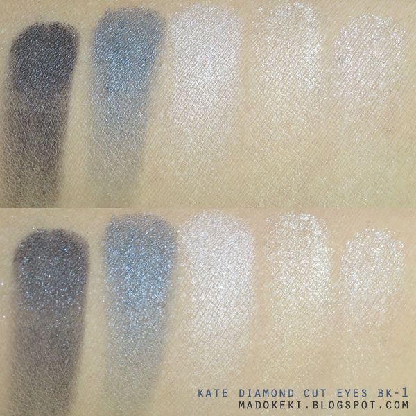 Kate Diamond Cut Eyes BK-1 Swatch