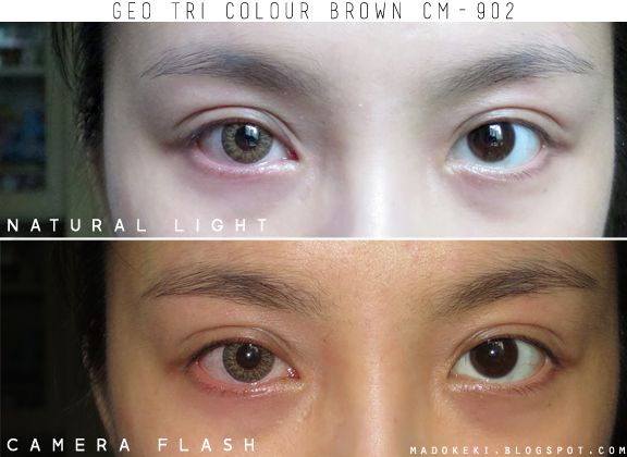 GEO Tri Colour Brown CM-902 review closeup photo enlargement size