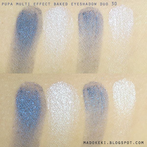 Pupa Multi-Effect Baked Eye Shadow Duo 30 Swatch