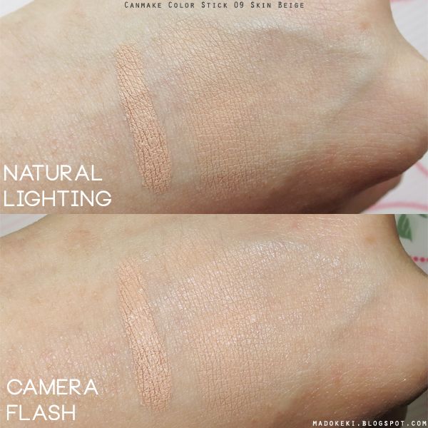 Canmake Color Stick Concealer Swatch 09